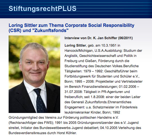 Interview zum Thema Corporate Social Responsibility